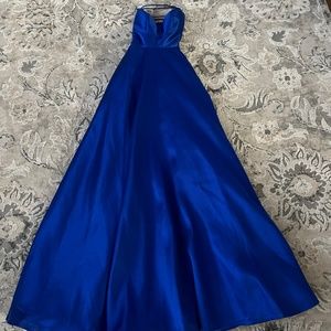 Bee Darlin Blue Prom Dress